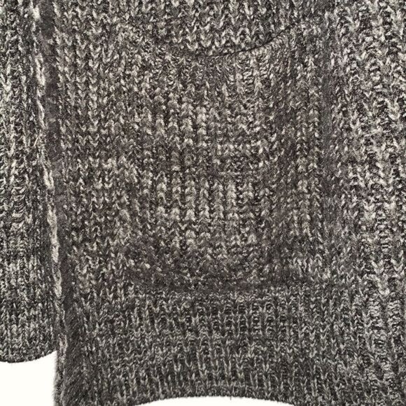 St. Johns Bay Womens Gray Open Front Cardigan Sweater L - Picture 6 of 10
